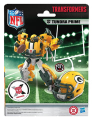 Transformers x NFL Action Figure Green Bay Packers: Tundra Prime 14 cm 5010996346469