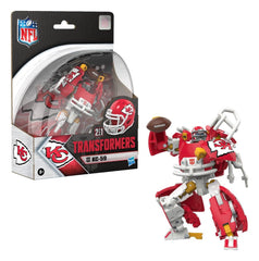 Transformers x NFL Action Figure Kansas City Chiefs: KC-59 14 cm 5010996346483
