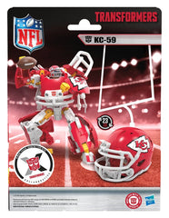 Transformers x NFL Action Figure Kansas City Chiefs: KC-59 14 cm 5010996346483
