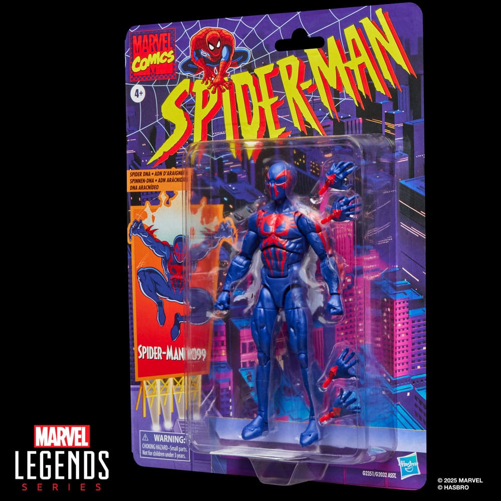 Spider-Man Marvel Legends Retro Action Figure Spider-Man 2099 15 cm 5010996355874