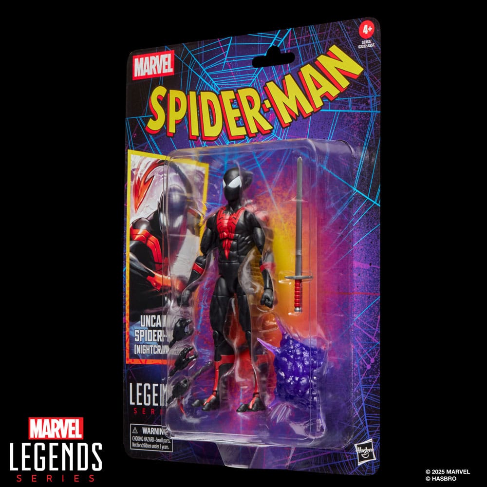 Spider-Man Marvel Legends Retro Action Figure Uncanny Spider-Man (Nightcrawler) 15 cm 5010996355881