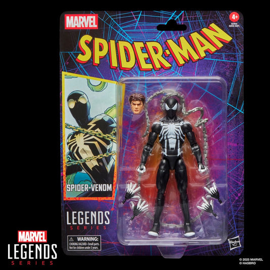 Spider-Man Marvel Legends Retro Action Figure Spider-Venom 15 cm 5010996355898
