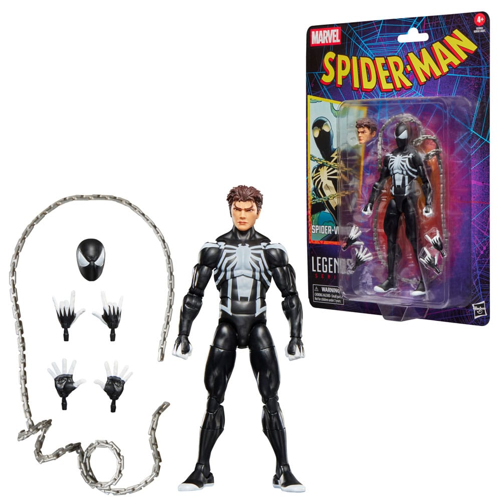 Spider-Man Marvel Legends Retro Action Figure Spider-Venom 15 cm 5010996355898
