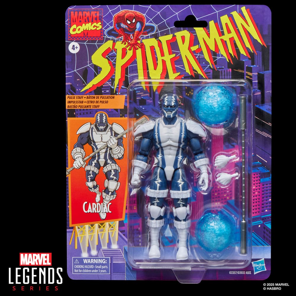 Spider-Man Marvel Legends Retro Action Figure Cardiac 15 cm 5010996355928