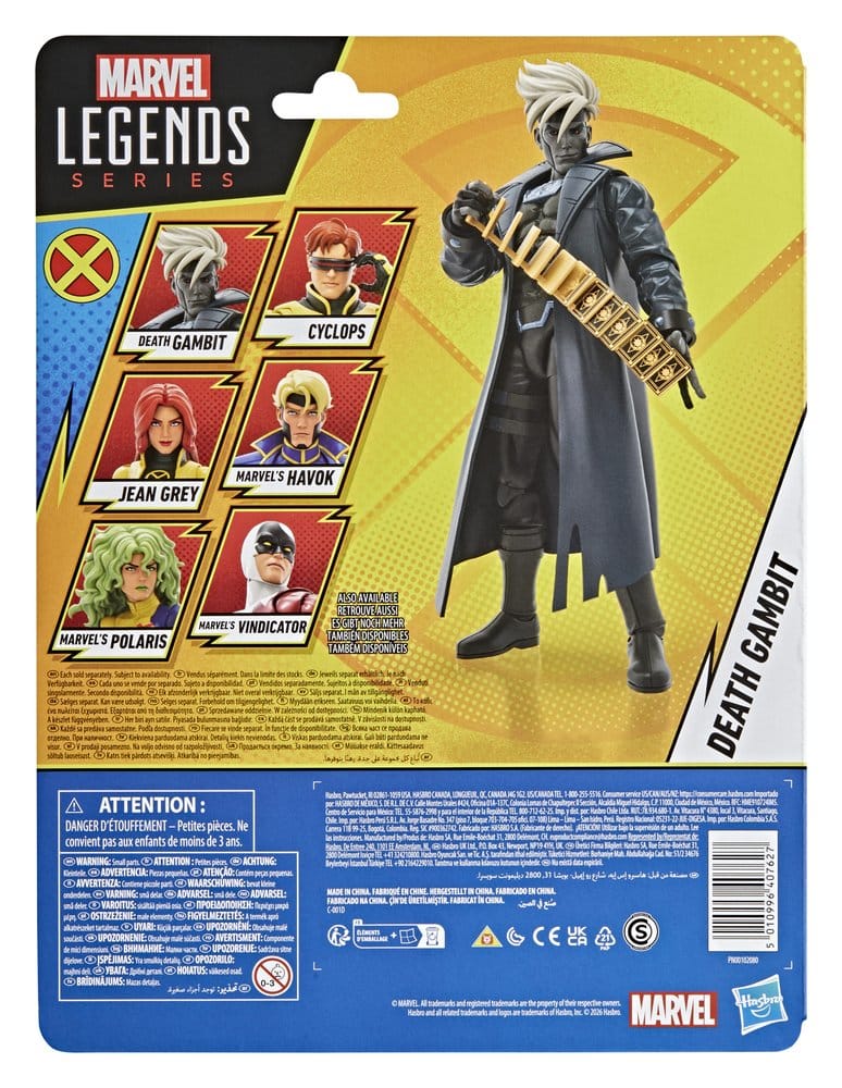 X-Men '97 Marvel Legends Action Figure Death Gambit 15 cm 5010996407627