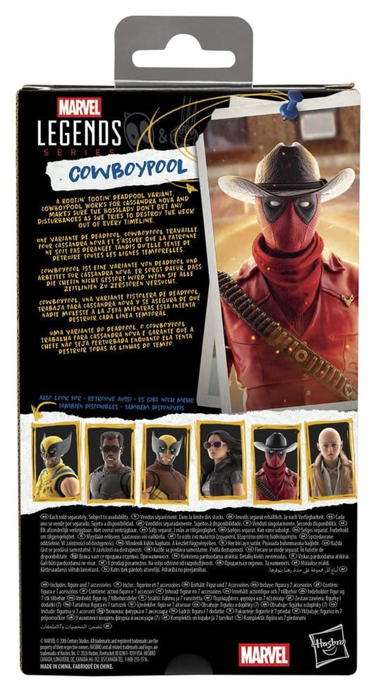 Deadpool & Wolverine Marvel Legends Action Figure Cowboypool 15 cm 5010996359667