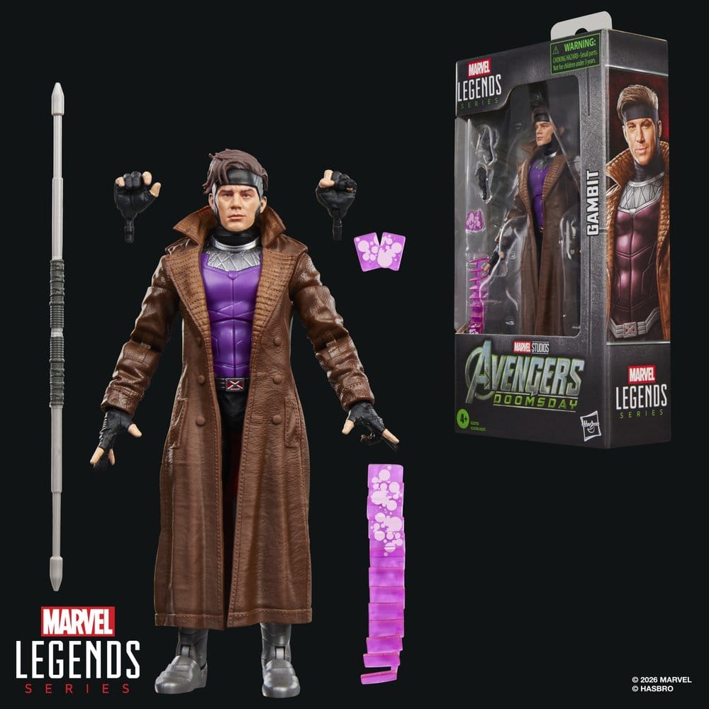 Avengers: Doomsday Marvel Legends Action Figure Gambit 15 cm 5010996355812