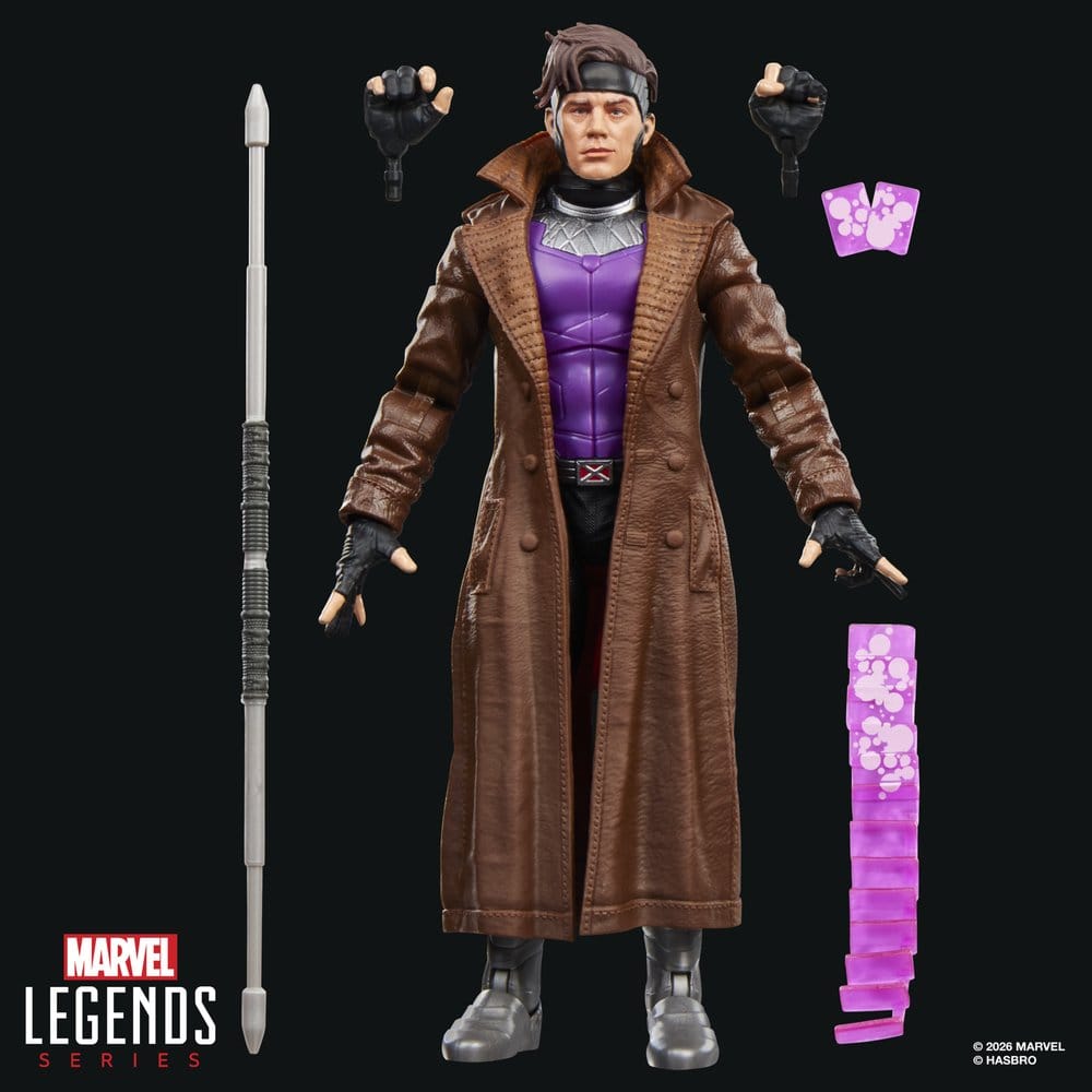 Avengers: Doomsday Marvel Legends Action Figure Gambit 15 cm 5010996355812
