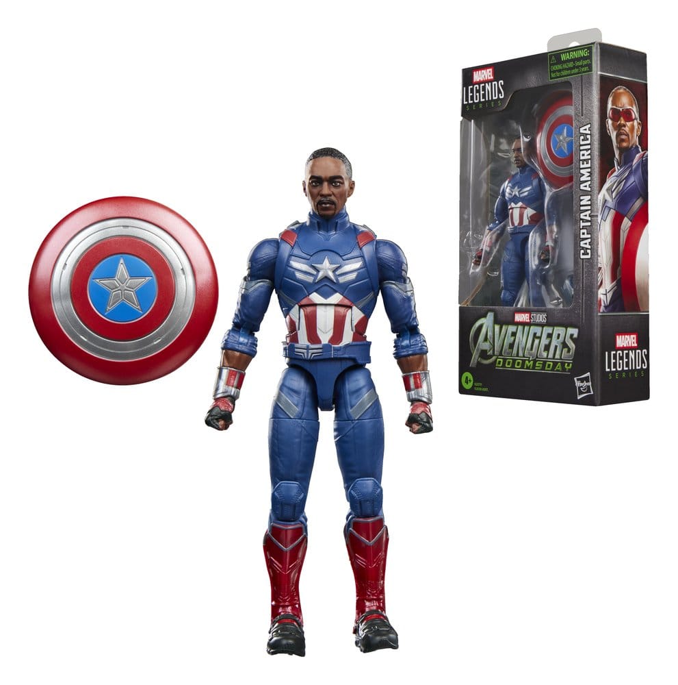 Avengers: Doomsday Marvel Legends Action Figure Captain America 15 cm 5010996355836