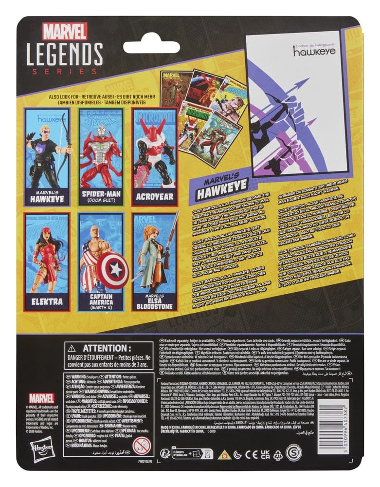 Hawkeye Marvel Legends Action Figure Marvel's Hawkeye 15 cm 5010996407382