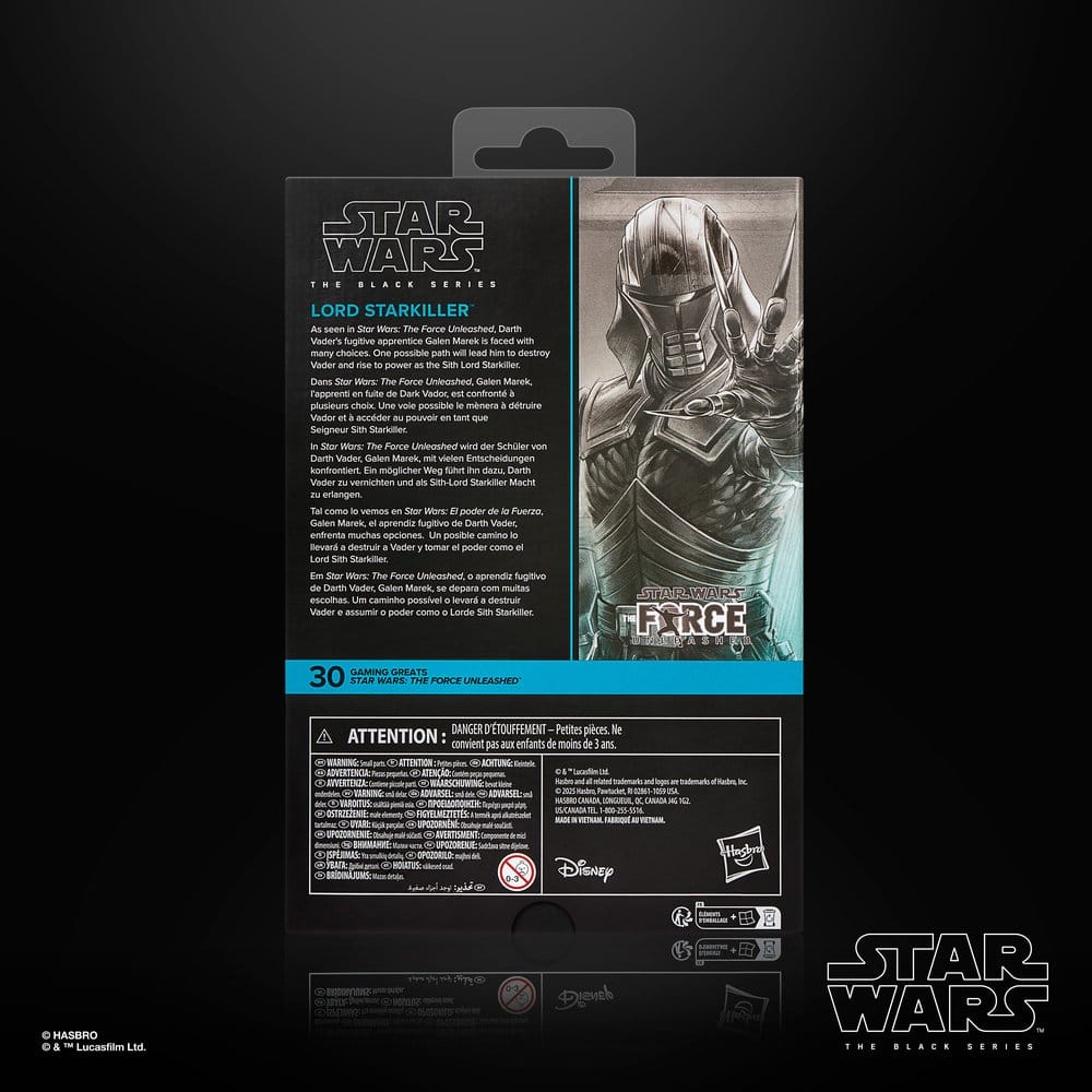 Star Wars Black Series Action Figure Lord Starkiller 15 cm 5010996367181