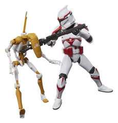 Star Wars: Battlefront II Black Series Action Figure 2-Pack Phase I Assault Trooper & Battle Droid Officer 15 cm 5010996367129