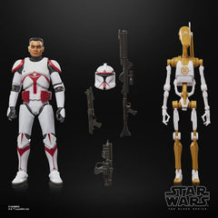 Star Wars: Battlefront II Black Series Action Figure 2-Pack Phase I Assault Trooper & Battle Droid Officer 15 cm 5010996367129