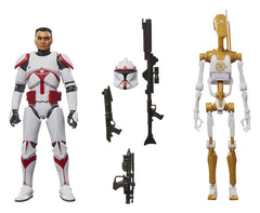 Star Wars: Battlefront II Black Series Action Figure 2-Pack Phase I Assault Trooper & Battle Droid Officer 15 cm 5010996367129