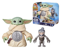 Star Wars: The Mandalorian & Grogu Elektronische Actionfigur Knuddelspaß Grogu & Anzellaner 17 cmStar Wars: The Mandalorian & Grogu Electronic Action Figure Huggin' Grogu & Anzellan 17 cmStar Wars: The Mandalorian & Grogu figurine électronique Câlins Grog 5010996360984