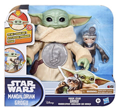 Star Wars: The Mandalorian & Grogu Elektronische Actionfigur Knuddelspaß Grogu & Anzellaner 17 cmStar Wars: The Mandalorian & Grogu Electronic Action Figure Huggin' Grogu & Anzellan 17 cmStar Wars: The Mandalorian & Grogu figurine électronique Câlins Grog 5010996360984
