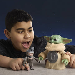 Star Wars: The Mandalorian & Grogu Elektronische Actionfigur Knuddelspaß Grogu & Anzellaner 17 cmStar Wars: The Mandalorian & Grogu Electronic Action Figure Huggin' Grogu & Anzellan 17 cmStar Wars: The Mandalorian & Grogu figurine électronique Câlins Grog 5010996360984