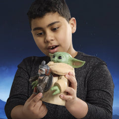 Star Wars: The Mandalorian & Grogu Elektronische Actionfigur Knuddelspaß Grogu & Anzellaner 17 cmStar Wars: The Mandalorian & Grogu Electronic Action Figure Huggin' Grogu & Anzellan 17 cmStar Wars: The Mandalorian & Grogu figurine électronique Câlins Grog 5010996360984