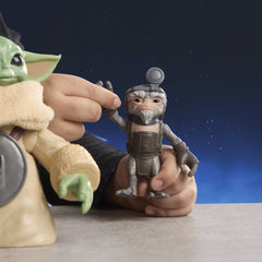 Star Wars: The Mandalorian & Grogu Elektronische Actionfigur Knuddelspaß Grogu & Anzellaner 17 cmStar Wars: The Mandalorian & Grogu Electronic Action Figure Huggin' Grogu & Anzellan 17 cmStar Wars: The Mandalorian & Grogu figurine électronique Câlins Grog 5010996360984