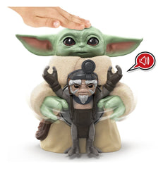Star Wars: The Mandalorian & Grogu Elektronische Actionfigur Knuddelspaß Grogu & Anzellaner 17 cmStar Wars: The Mandalorian & Grogu Electronic Action Figure Huggin' Grogu & Anzellan 17 cmStar Wars: The Mandalorian & Grogu figurine électronique Câlins Grog 5010996360984