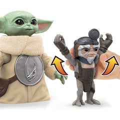 Star Wars: The Mandalorian & Grogu Elektronische Actionfigur Knuddelspaß Grogu & Anzellaner 17 cmStar Wars: The Mandalorian & Grogu Electronic Action Figure Huggin' Grogu & Anzellan 17 cmStar Wars: The Mandalorian & Grogu figurine électronique Câlins Grog 5010996360984