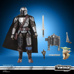 Star Wars: The Mandalorian & Grogu Vintage Collection Action Figure The Mandalorian & Grogu 10 cm 5010996361004