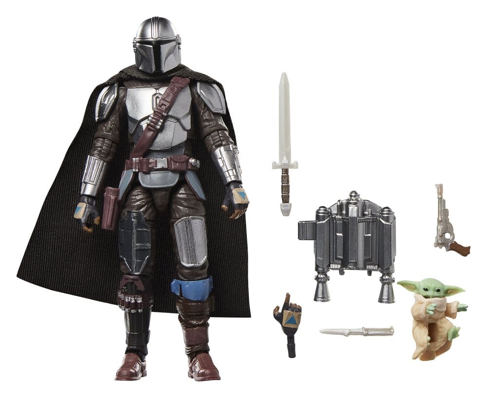 Star Wars: The Mandalorian & Grogu Vintage Collection Action Figure The Mandalorian & Grogu 10 cm 5010996361004
