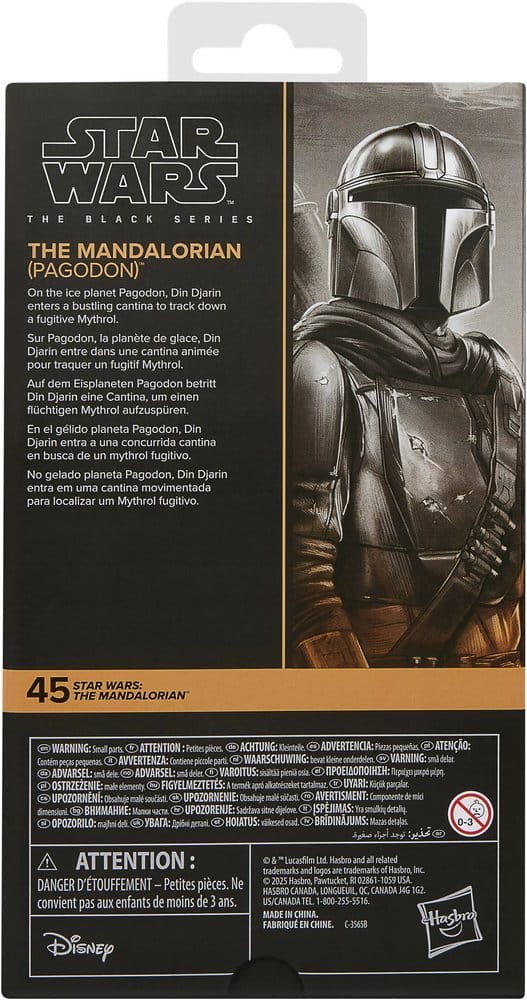 Star Wars: The Mandalorian Black Series Action Figure The Mandalorian (Pagodon) 15 cm 5010996366832