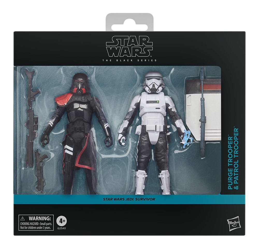 Star Wars Jedi: Survivor Black Series Action Figure 2-Pack Purge Trooper & Patrol Trooper 15 cm 5010996379023