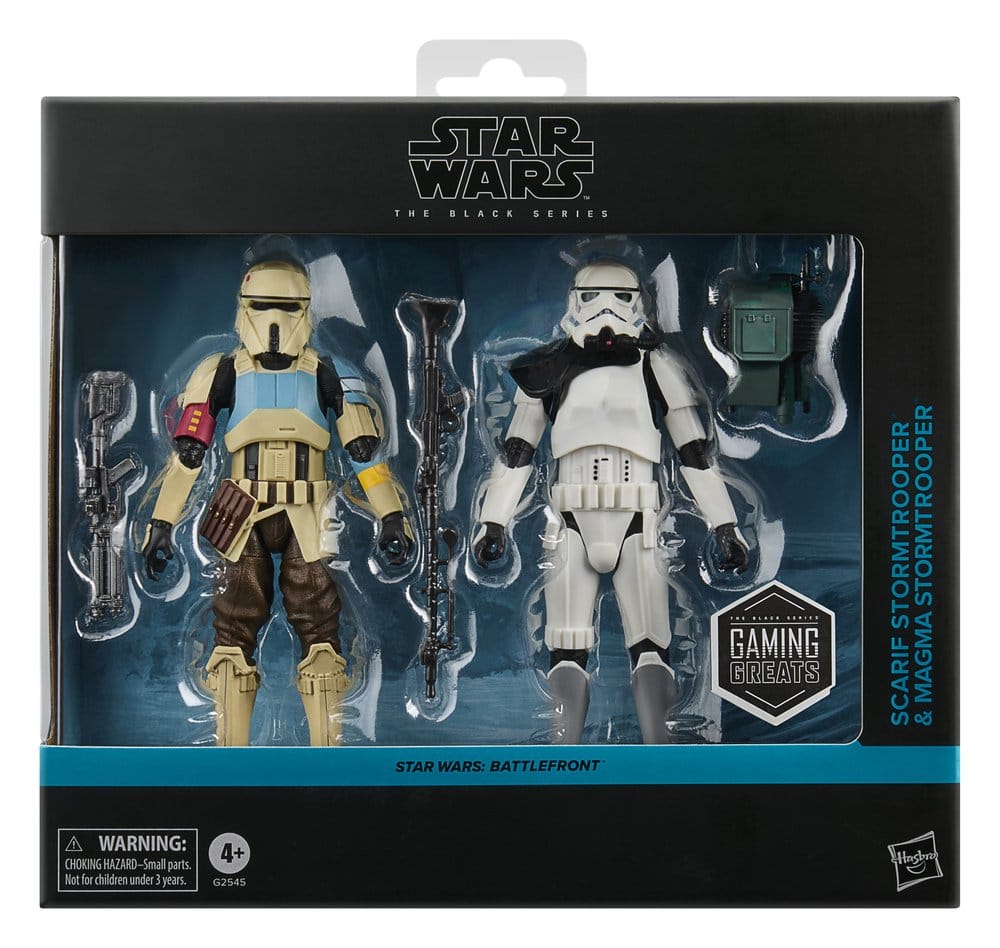 Star Wars: Battlefront Black Series Action Figure 2-Pack Scarif Stormtrooper & Magma Stormtrooper 15 cm 5010996409089