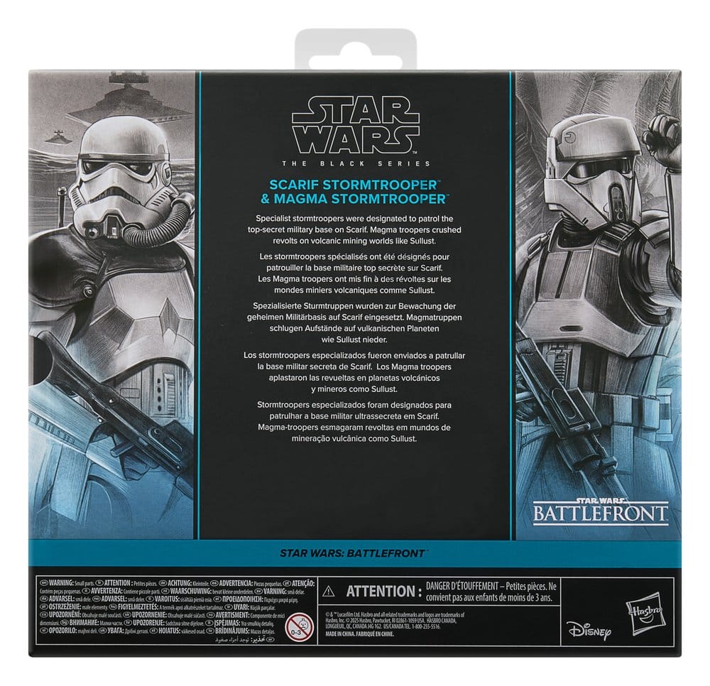 Star Wars: Battlefront Black Series Action Figure 2-Pack Scarif Stormtrooper & Magma Stormtrooper 15 cm 5010996409089