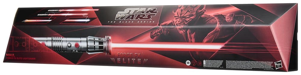 Star Wars: Maul - Shadow Lord Black Series Replik Force FX Elite Lichtschwert MaulStar Wars: Maul - Shadow Lord Black Series Replica Force FX Elite Lightsaber MaulStar Wars: Maul - Shadow Lord Black Series réplique sabre laser Force FX Elite MaulStar Wars 5010996417435