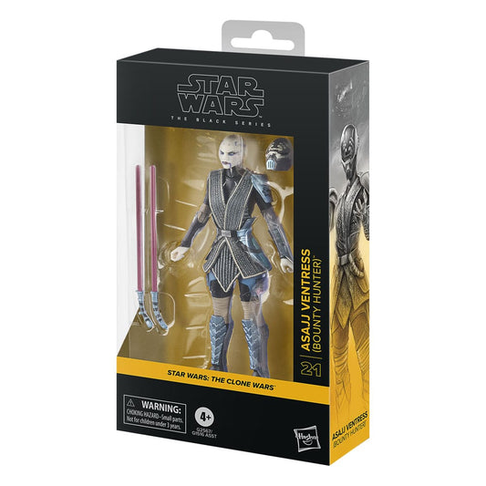 Star Wars: The Clone Wars Black Series Action Figure Asajj Ventress (Bounty Hunter) 15 cm 5010996365989