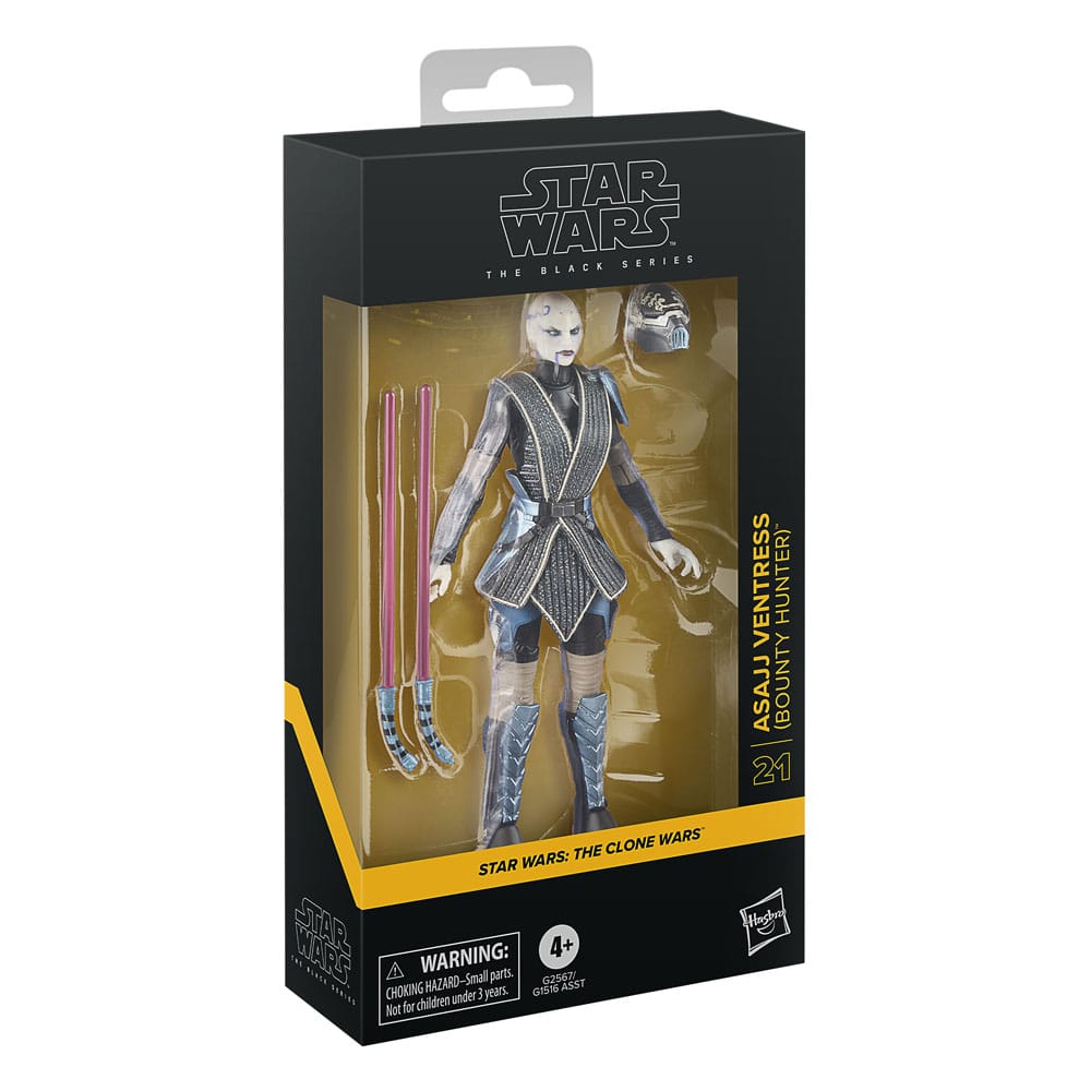 Star Wars: The Clone Wars Black Series Action Figure Asajj Ventress (Bounty Hunter) 15 cm 5010996365989