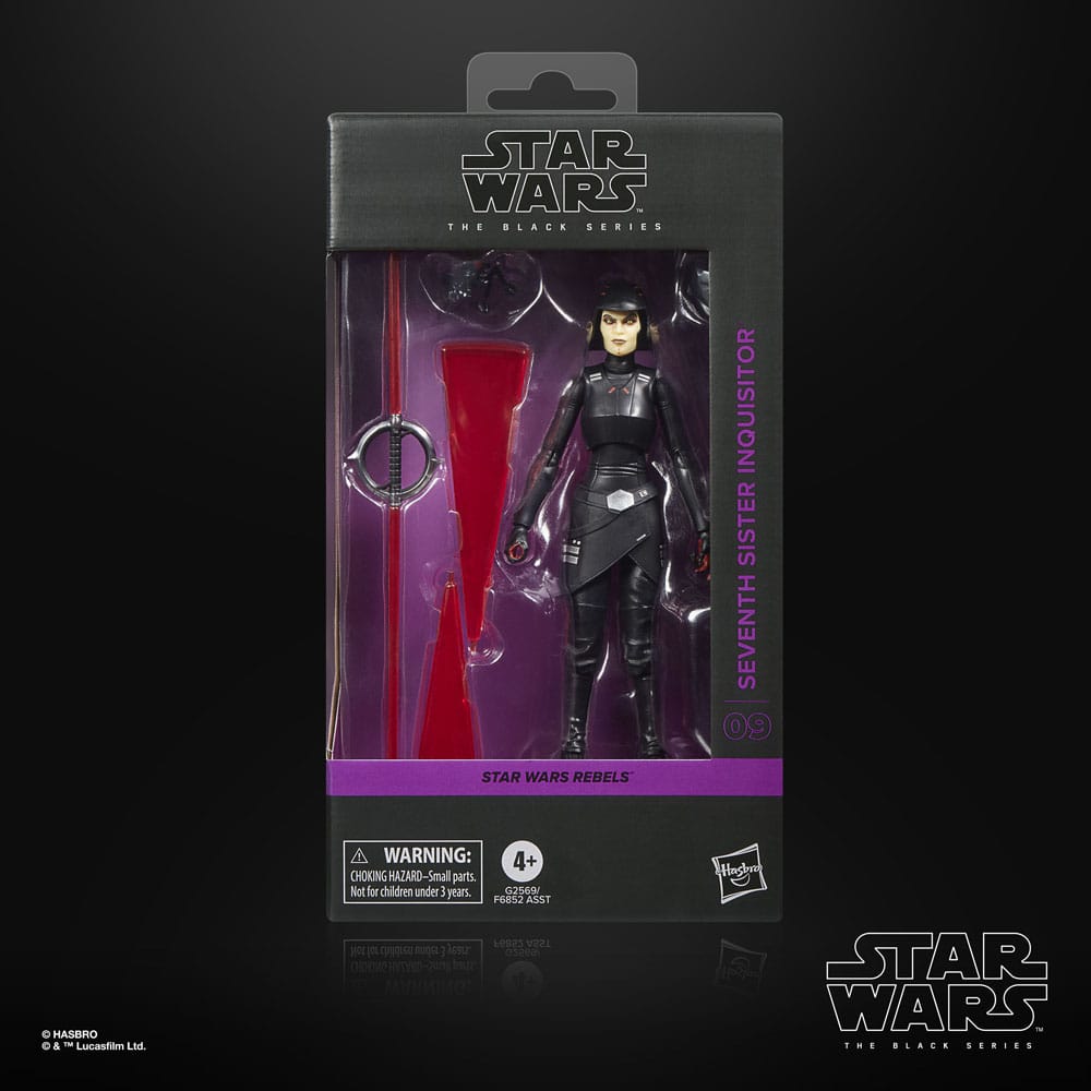 Star Wars: Rebels Black Series Action Figure Seventh Sister (Inquisitor) 15 cm 5010996366054