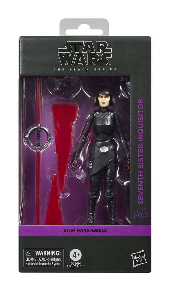 Star Wars: Rebels Black Series Action Figure Seventh Sister (Inquisitor) 15 cm 5010996366054