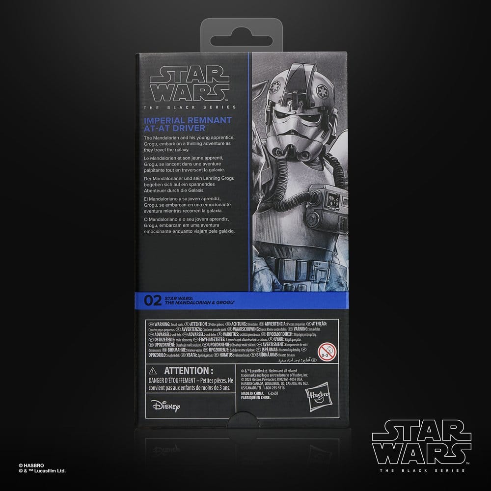 Star Wars: The Mandalorian & Grogu Black Series Action Figure Imperial Remnant AT-AT Driver 15 cm 5010996365927