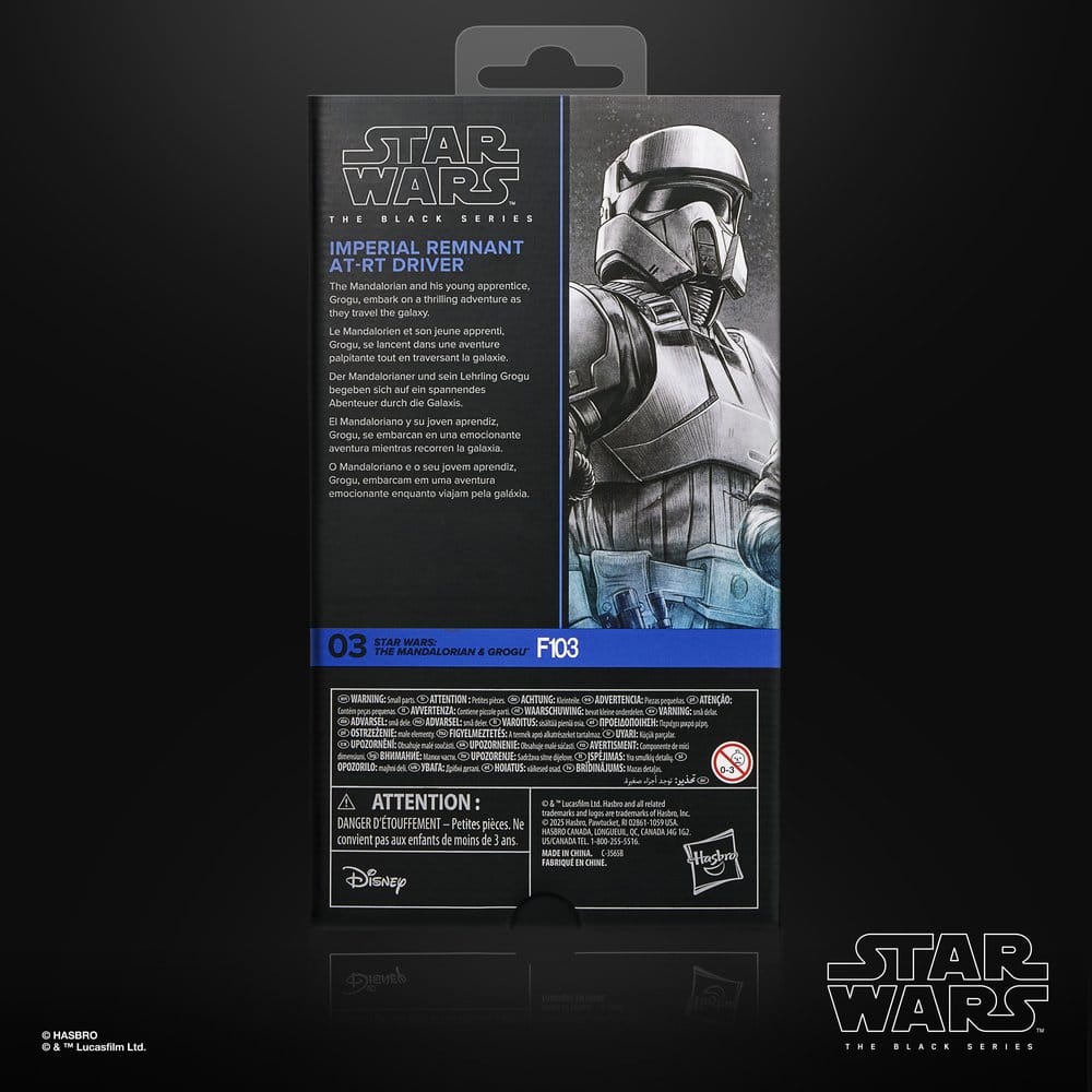 Star Wars: The Mandalorian & Grogu Black Series Action Figure Imperial Remnant AT-RT Driver 15 cm 5010996366108