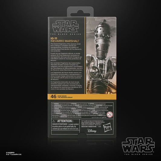 Star Wars: The Mandalorian Black Series Action Figure IG-11 (Nevarro Marshal) 15 cm 5010996417299