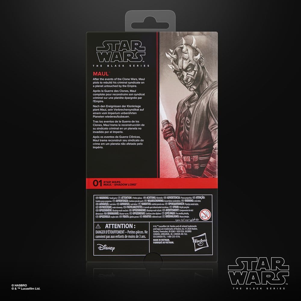 Star Wars: Maul - Shadow Lord Black Series Action Figure Maul 15 cm 5010996377975