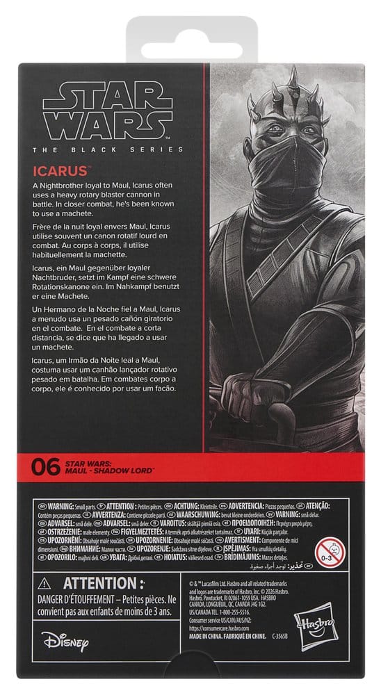 Star Wars: Maul – Shadow Lord Black Series Action Figure Icarus 15 cm 5010996421128