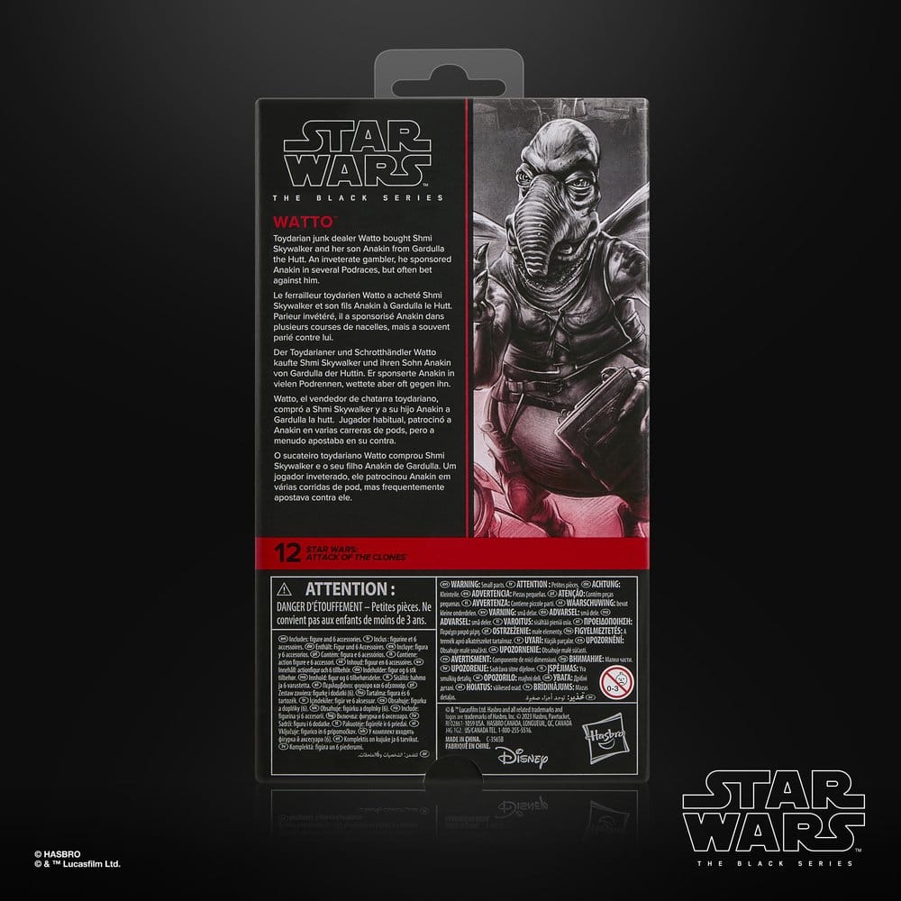 Star Wars Episode II Black Series Action Figure Watto 15 cm 5010996365934