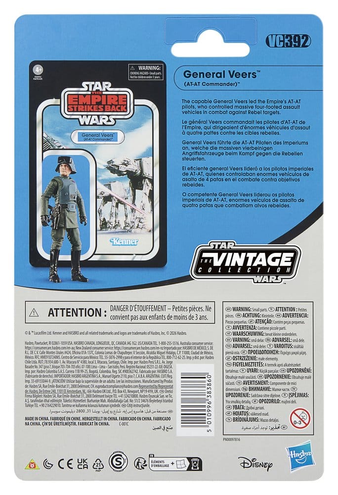 Star Wars Episode V Vintage Collection Action Figure General Veers (AT-AT Commander) 10 cm 5010996383860