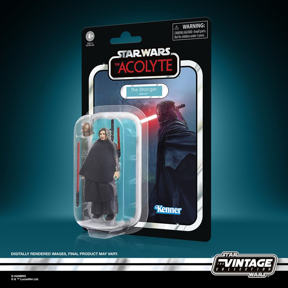 Star Wars: The Acolyte Vintage Collection Action Figure The Stranger (Qimir) 10 cm 5010996347534
