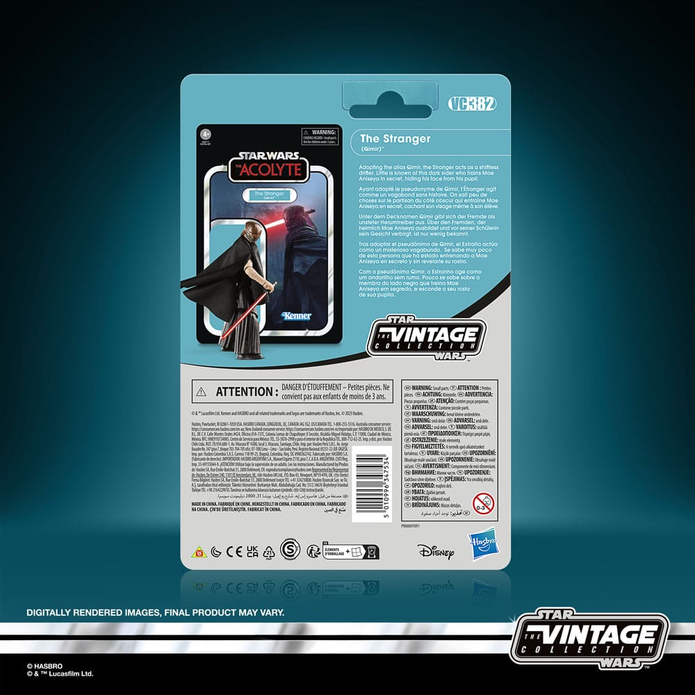 Star Wars: The Acolyte Vintage Collection Action Figure The Stranger (Qimir) 10 cm 5010996347534