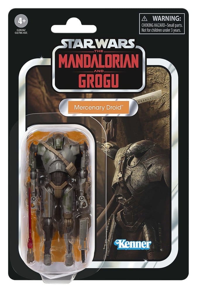 Star Wars: The Mandalorian and Grogu Vintage Collection Action Figure Mercenary Droid 10 cm 5010996406033