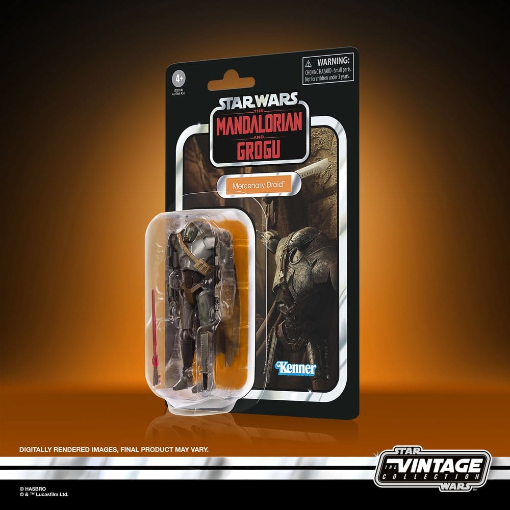 Star Wars: The Mandalorian and Grogu Vintage Collection Action Figure Mercenary Droid 10 cm 5010996406033