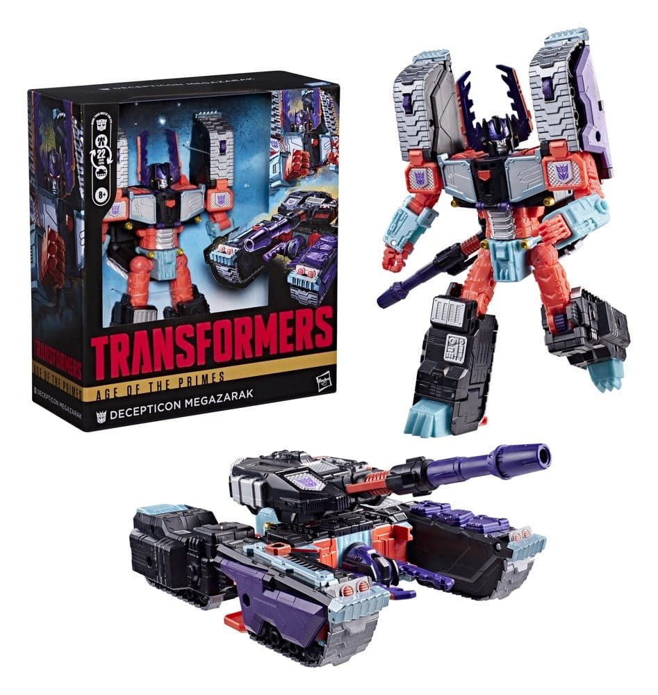 Transformers Age of the Primes Leader Class Action Figure Megazarak 19 cm 5010996372598
