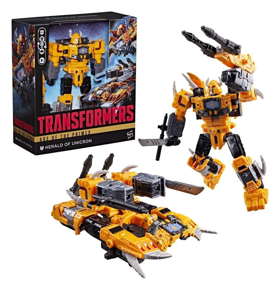 Transformers Age of the Primes Leader Class Action Figure Herald of Unicron 19 cm 5010996372604