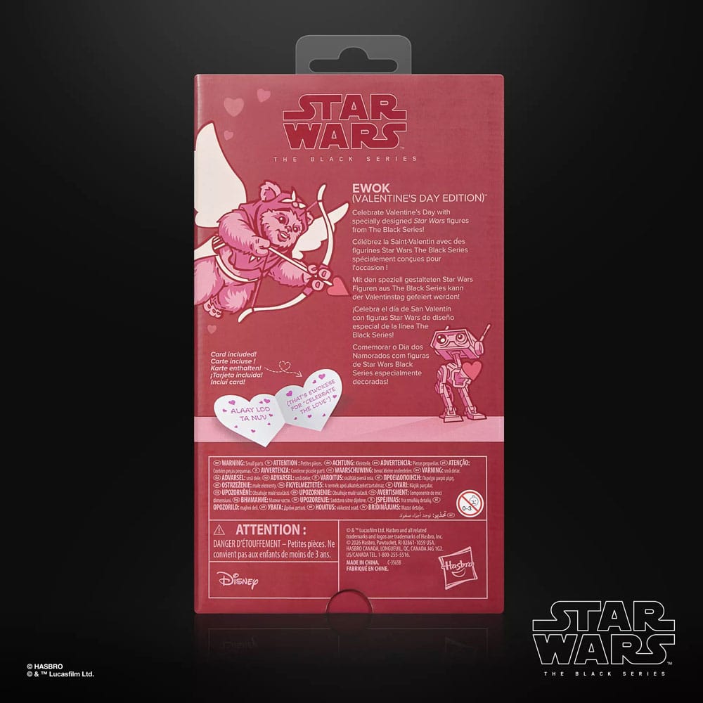 Star Wars Black Series Action Figure Ewok (Valentine’s Day Edition) 15 cm 5010996366481